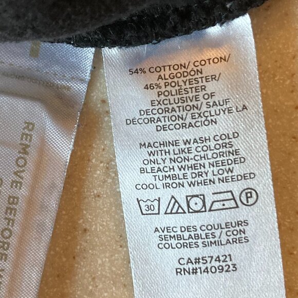 Lou & Grey Petites Lounge Set: Sweat Shirt Sweat Pants Women Size Small Hearts - Picture 12 of 12